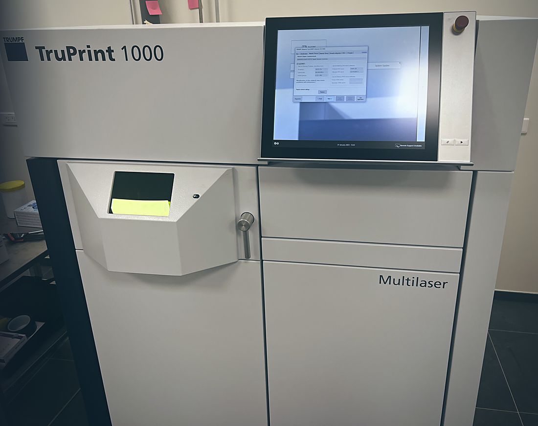 TruPrint 1000 en journée